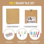 Cork Board Tiles - 8 Packs Adhesive Corkboards for Wall,Small Cork Board Decorations, CorkBoard Squares, Cork Sheet Decorative CorkBoard for Office, School & Home