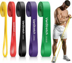 Resistance Bands for Working Out,5-Level Elastic Pull Up Assistance Bands Set for Men & Women,Exercise Bands for Home Workouts,Fitness,Training & Physical Therapy