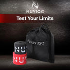 Muscle Floss Bands (Pack of 2) - Compression Bands - Mobility and Recovery Bands for Improving Movement, Increasing Circulation & Reducing Soreness