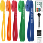 Exercise Bands Resistance Bands for Working Out,Pull Up Bands Set,at Home Workout Equipment,Workout Bands for Men and Women,Stretch Bands for Exercise