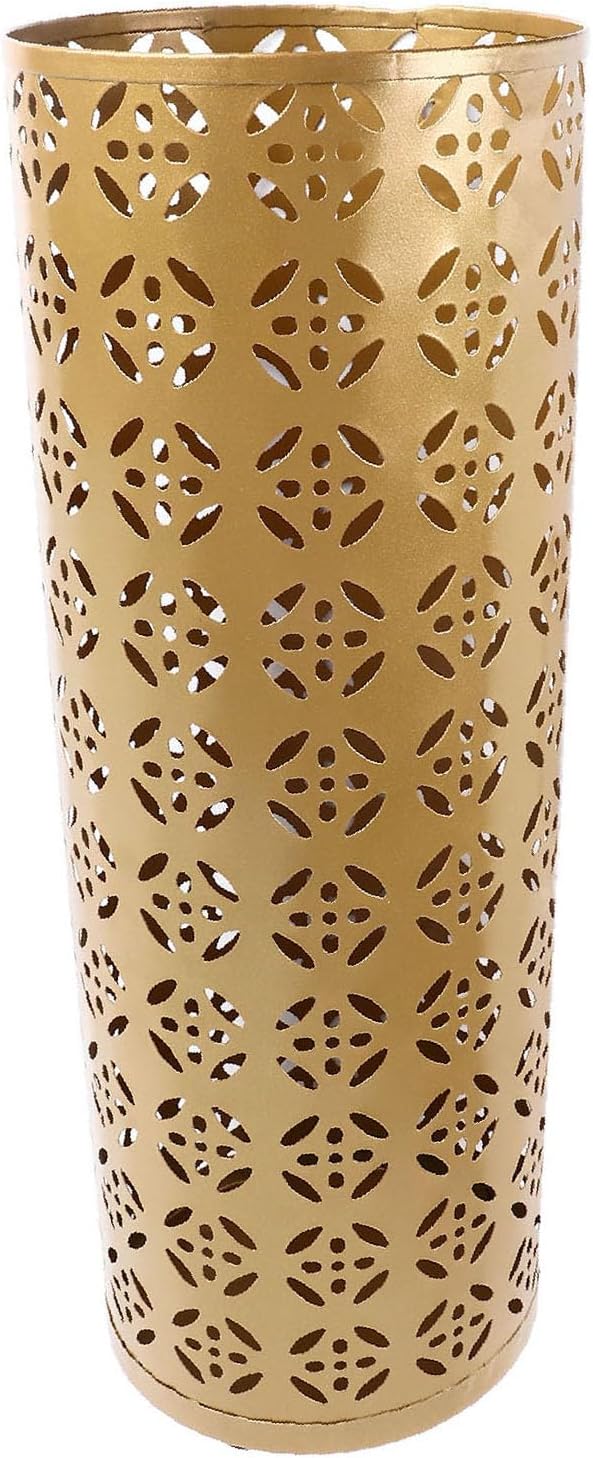 Umbrella Holder for Entryway, Umbrella Holder Metal Umbrella Stand Indoor with Hollow Design for Home Entryway (Small)
