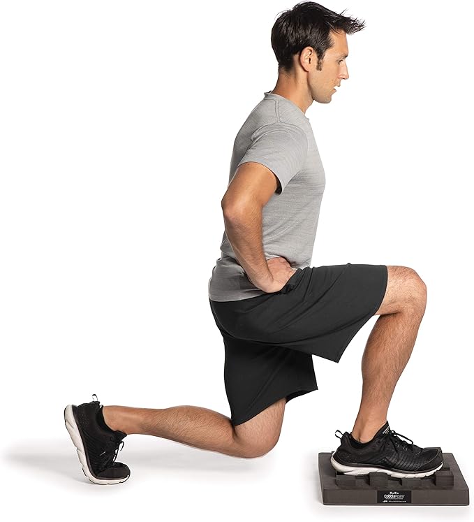 OPTP CobbleFoam Uneven-Surface Balance Trainer - Versatile Balance Board Training System Developed by a Physical Therapist for Injury, Surgery, Rehabilitation, and Sports Training