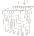 Spectrum Diversified Grid Over the Tank Magazine Holder, White