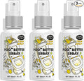 Clean-n-Fresh Toilet Spray, Pack of 3 - Citrus Scent, Bathroom & Toilet Odor Removers, Air Fresheners for Home, Travel Size Toiletries, Total 5.1 Fl Oz