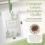 15 Pack Jasmine Sachets for Drawers and Closets, Scented Sachets for Drawers, Closet Freshener Sachet for Drawers to Refresh Any Space, Jasmine Sachet Bags, Scented Drawer Fresheners