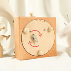 EDSG Personalized Music Box Custom Wooden Music Box Gifts for Birthday Christmas Engraved Rotating Musical Boxes Figurines with Any Name for Kids Girls Boys Daughter Home Decor (Design 1)