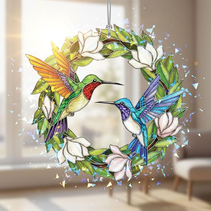 Hummingbird Christmas Ornament, Hummingbirds Ornaments, Hummingbirds Gifts for Women, Decor for Home, Christmas Tree, Sympathy Gift Ideas
