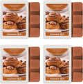 SCENTORINI Wax Melts, Summer Scent Wax Cubes, Cinnamon Roll Scent, Soy Wax for Candle Making, Wax Warmer and Home Fragrance, Pack of 4