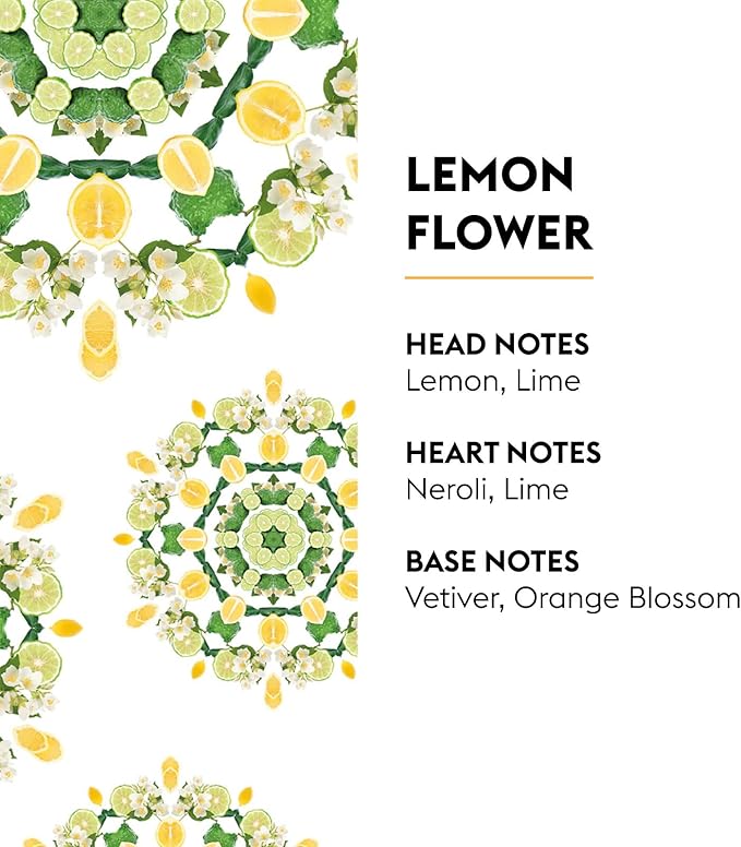 Maison Berger - Lemon Flower - Air Freshener - Fragrance Refill for Reed Sticks and Ceramic Diffuser - 6.76 Fluid Ounces - 200 Milliliters