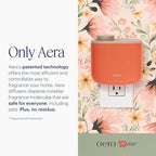 Aera Mini Home Fragrance Diffuser Plug-in: Smart Home App Aroma Control, Essential Oil & Aromatherapy, Hypoallergenic Scent Technology, Family & Pet Safe, Terracotta (Scent Capsules Sold Separately)