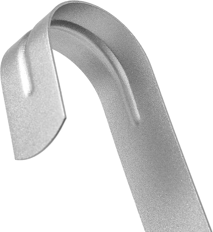 Sattiyrch 15" Wreath Hanger for Front Door,Sturdy Steel Wreath Door Hanger,Over The Door Hanger Hook (Silver,4)