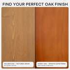 Homeforia 12 inch Golden Oak Floating Shelf, High End Solid Real Wood 12inch Small Floating Shelves for Wall Mounted, Oak Wooden 12in Floating Shelves, Heavy Duty Bracket, 12 X 6.5 X 1.75 in, Set of 2
