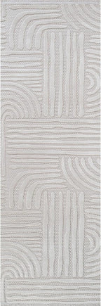 Modern Indoor Rug Orbit 2x7 Area Rugs for Living Room Luxury Kitchen Bedroom Durable Soft Geometric Durable Low and High Pile Stain Resistant Non Shedding Area Carpet 2x7