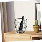 STOBAZA Elegant Iron Umbrella Stand Folding Storage Rack Dry Wet Separator Home Office Space-saving Design