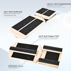 Wooden for Ankle Balance Board Foot Strengthener & Stability Trainer for Single Leg Balance Training, Sprained, Plantar Fasciitis Relief, Physical Therapy, Posture Correction