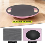 Wobble Aerobic Step Platform Balance Board with Non-skid Tpr Bump Surface, 360 Rotation for Stability Training, Versatile Home Gym Exercise Workout Step Aerobics Platform