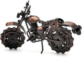 Tipmant Antique Vintage Motorcycle Model Retro Iron Metal Bicycle Vehicle Office Home Décor Room Desk Decoration Ornaments Handmade Handcrafts Collections