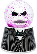 Disney The Nightmare Before Christmas Jack Skellington Adult 3-Inch Mini Light-Up Snow Globe with Glitter