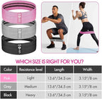 Resistance Bands, Fabric Workout Bands for Women & Men, Cloth Booty Resistance Loop Bands, Thick Squat Bands for Butt/Legs/Thigh/Hip/Glute Excersing