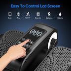 2025 New Under Desk Elliptical Machine,Portable Seated Pedal Exercise Machine for Seniors, 12 Adjustable Speed Elipse Leg Exerciser with Remote Control,Quiet Foot Exercise Machine for Home Office