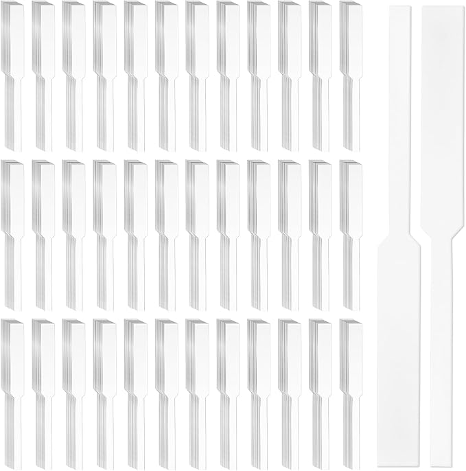 2200 Pieces Perfume Tester Strips - Perfume Blotter Essential Oils Paper Test Strips -Premium Fragrance Tester Strips for Scent Evaluation - Fragrance Strips for Aromatherapy & Spice Oils (White)