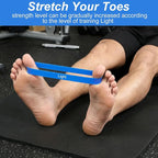Sibba 5Pcs Toe Resistance Bands Toe Stretcher Bands for Bunion Correction Bunion Relief Toes Strength Foot Exercise Band for Hallux Valgus Yoga Daily Toes Training