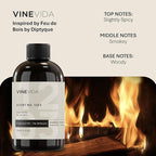 VINEVIDA [4 Fl Oz] Scent NO. 1203 Fragrance Oil for Cold Air Diffusers, Aromatic Notes of Smokey Woody Musk, Essential Oils for Diffuser Oil Refill & Air Freshener Room Spray