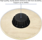 Yes4All Versatile Wooden Wobble Balance Trainer Board with 360 Degree Rotation
