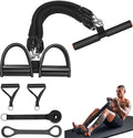 Resistance Bands for Exercise,6-Tube Elastic Yoga Pedal Puller Resistance Band, Natural Latex Tension Rope Fitness Equipment, for Abdomen/Waist/Arm/Leg Stretching Slimming Training