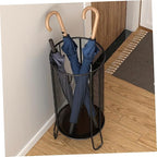OUNONA Umbrella Stand Drip Tray Entryway Organizer for Umbrellas Canes and Walking Sticks Compact Stylish and Functional Storage for Home and Office