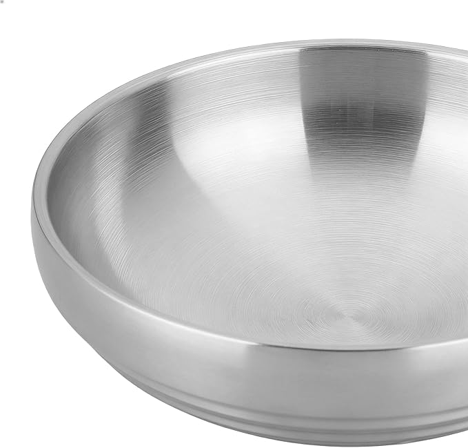 Silver Decorative Bowl Key Holder Bowl for Entryway Table Catchall Bowl for Candy Key Fruit Decorative Serving Bowls for Coffee Table Home Decor, 7.4 Inches