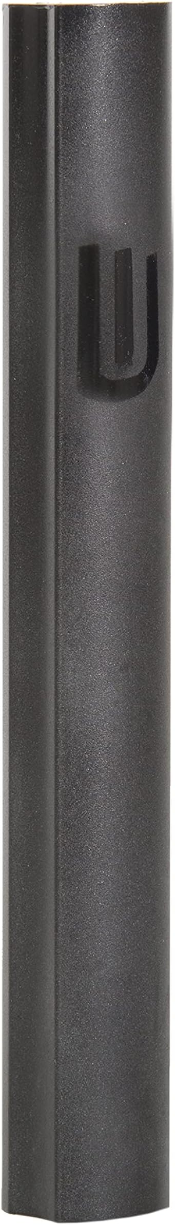 1-Piece Aluminum Door Mezuzah Cases: Special Profile, No Holes, 4-Inch 10cm Hebrew Parchment Scroll Holder Boxes