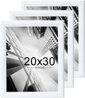 KTKDE Studio Gallery 20X30in Select picture Poster Frame Set of 3, White Wooden frames Display Poster, Posters & Art Prints for Artwork Wall Vertical or Horizontal Display best gift