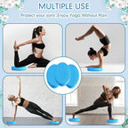 Hanaive 3 Pcs Foam Pad Balance Mat Pad Soft Yoga Stability Trainer mat for Physical Therapy Rehabilitation Core Strength Training Device for Women Men