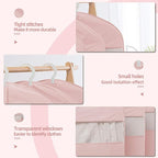 Pink Dress Bags for Gowns Long, 65'' Long Dress Clear Garment Bag(Set of 2, 23.3'' X 65'')