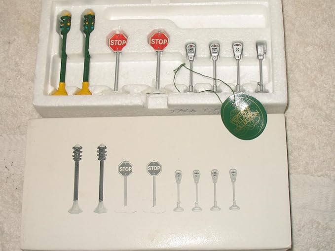 Department 56 Heritage Village Utilities set of 8