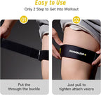 MANUEKLEAR Blood Flow Restriction Bands for Women Glutes Leg, Booty Bands for Women Butt Lift, BFR Occlusion Thigh Bands for Workout Squat Hip Building