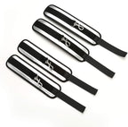 Sovyime Expandable Spreader Bar with 4 Adjustable Straps Set Training Tools Home Yoga Sports Gyms - Gift Box Set(Silver+Grey Kit)