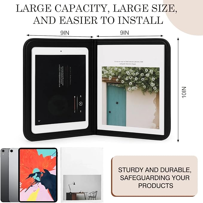 1 Pcs Paper Organizer Storage, 12" x 9" Containers for A4, Field Service Supplies Tract Organizer Clipboards Bookshelf Evangelistic Magazine Clipboards Gifts for Conference Field Service