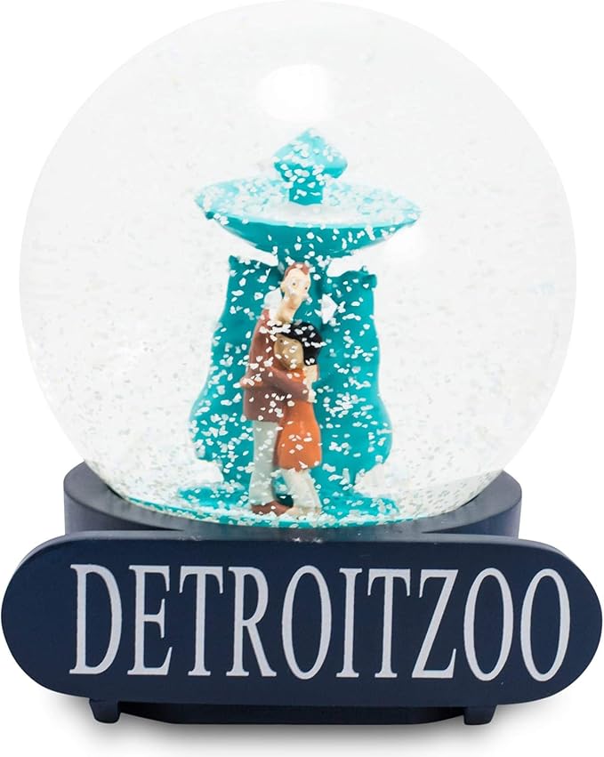 Coraline Special Snow Globe Detroit Zoo Collectible Display Piece | Feature's Coraline's Parents Trapped Inside | Official Coraline Movie Collectible Snow Globe | Stands 6 Inches Tall