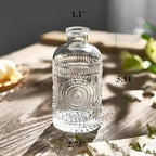 2Pcs Propagation Vases for Plants, Bud Vases, Small Glass Vase for Flowers, Home and Table Decor, Shelf, Desk, and Office