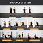 VEICK Resistance Bands, Exercise Bands, Workout Bands, Resistance Bands for Working Out with Handles for Men and Women, Exercising Bands for Fitness Weights Work Out at Home