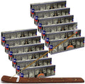 Super Hit Incense Sticks 40g and Holder Bundle - Pack of 12 (Approx 480 Sticks)