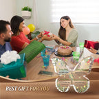 Christian Gifts for Women Faith, Butterfly Acrylic Plaque Sign, Religious Gifts for Women on Mothers Day Birthday Christmas, Spiritual Present for Female Friend Family, 5x3.8x0.5 Inch - Green