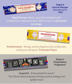Nag Champa Incense Sticks Variety- Pack (12 Incenses, 140+ Sticks)
