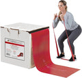 THERABAND Resistance Band 25 Yard Roll, Non-Latex Professional Elastic Stretch Bands for Upper & Lower Body Exercise Workouts, Physical Therapy, Lower Pilates, Flexibility, & Rehab, Dispenser Box