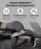 Bingwaah Mini Loop Resistance Bands – Fabric & Elastic Sets Exercise Bands for Strength Training - Rehab, Yoga, Pilates & Home Workout Equipment