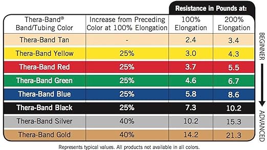 THERABAND Resistance Tubing with Soft Handles, Silver, Super Heavy Level, 50" Latex Stretch Resistance Bands for Exercise, Professional Workout Bands for Upper & Lower Body, Color-Coded Levels