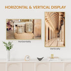 14x24 Aluminum Metal Picture Frame,Tempered Glass Gold Photo Frame 14x24 for Family Photo,Posters,Art,Document to Wall Mount Horizontally or Vertically