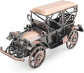 Tipmant Antique Vintage Car Model Metal Wall Home Office Decoration Table Wall Room Decor Ornaments Handmade Handicrafted Collections Collectible Vehicle Gifts